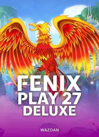หน้าปกเกมสล็อตนกฟีนิกซ์ไฟสีส้ม Fenix Play 27 Deluxe ประกอบคู่มือ tos168