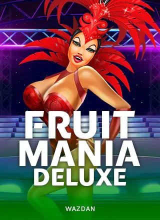 หน้าปกเกมสล็อตผลไม้ธีมคาร์นิวัล Fruit Mania Deluxe